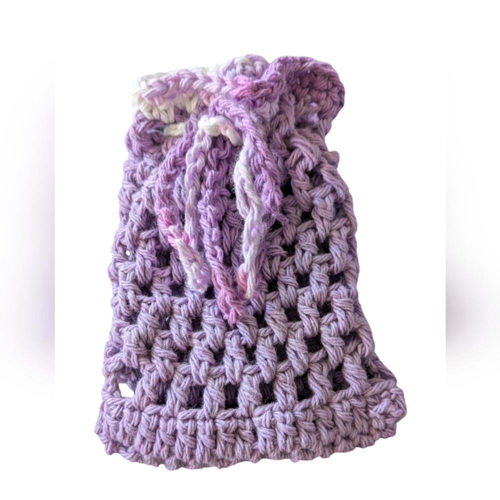 Crochet Soap Saver Handmade Handcrafted Boho 90s Y2K Gifts Bohemian